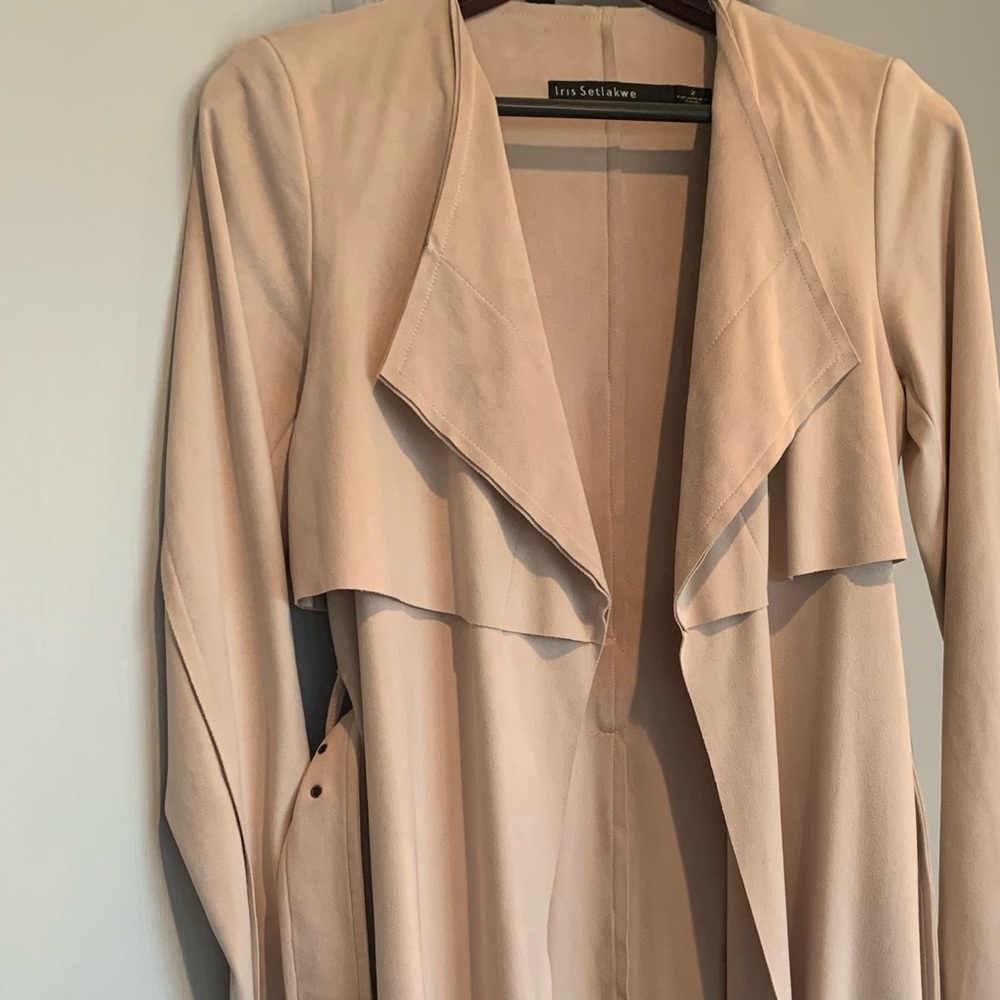 Iris Setlakwe suede trench